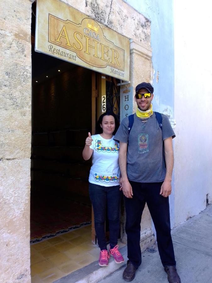 Hostal Casa Asher Campeche Exterior foto